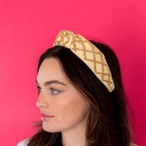 Golden Lily Gameday Beaded Headband